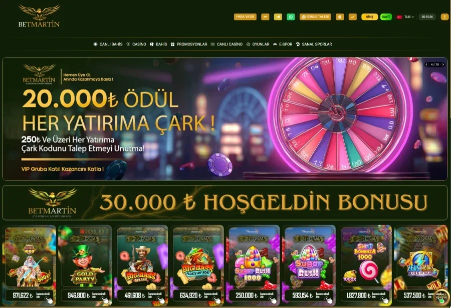 Betmartin ekran görüntüsü